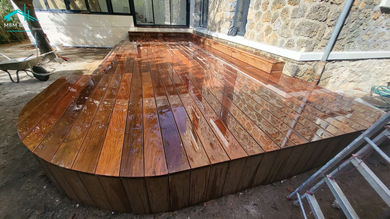 Installation Terrasses en IPE