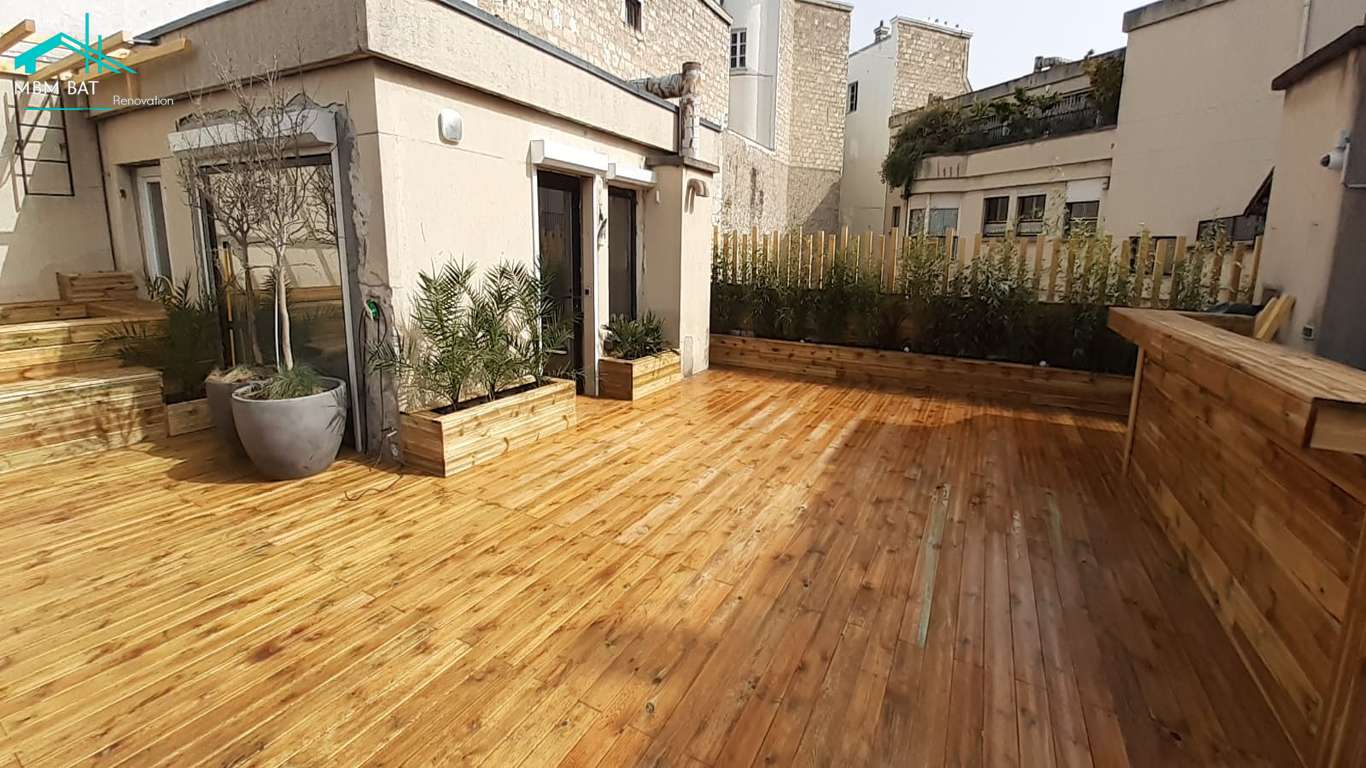 Terrasses en bois de classe 4