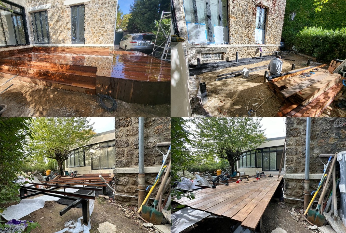 Terrasses en bois IPE