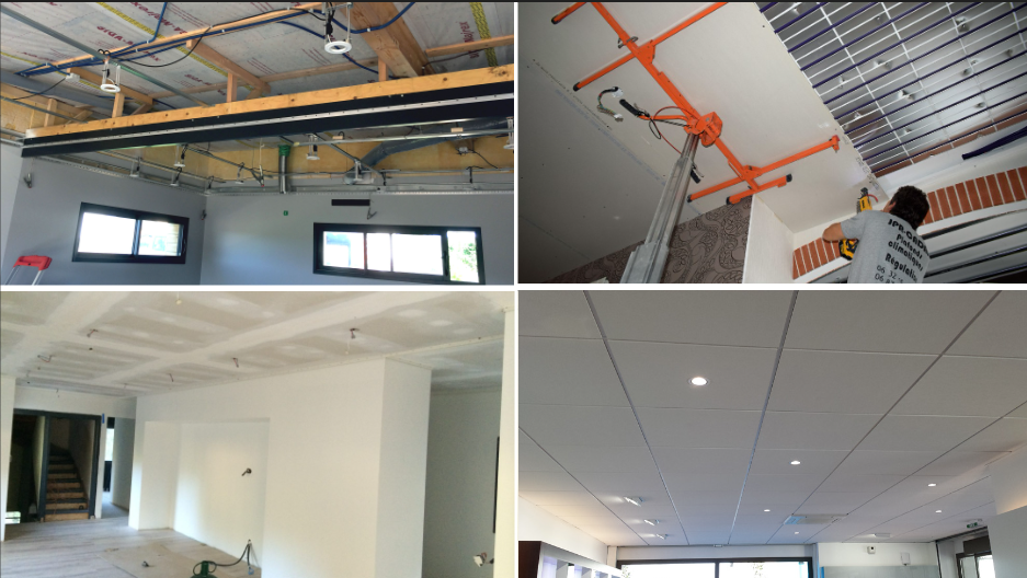 Rénovation plafond